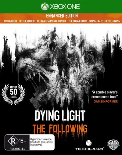 Warner Bros Dying Light The Following Enhanced Edition Refurbished Xbox One Game